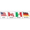 World Flags Theme Stickers By Eureka