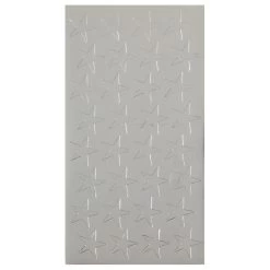1/2" Silver Foil Stars By Eureka