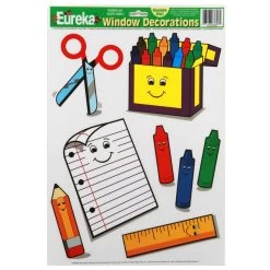 Back To School Window Clings By Eureka