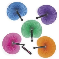 Paper Folding Fans By Fun Express
