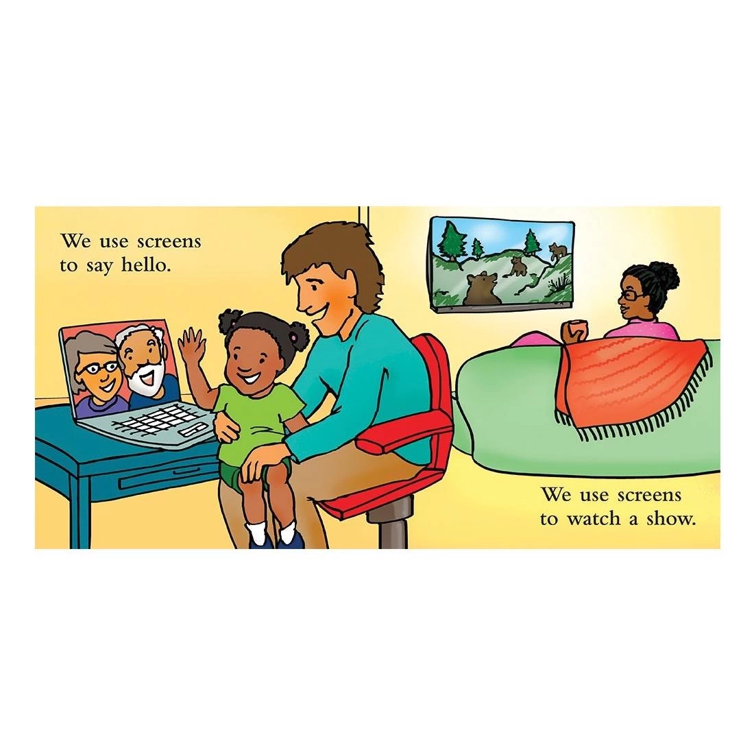 Screen Time Is Not Forever Board Book 4 Screen Time Is Not Forever Board Book - Image 2
