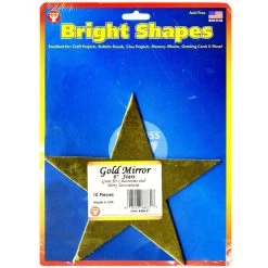 Hygloss Gold Star Cut-Outs