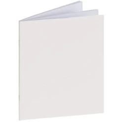 Hygloss White Blank Books 5-1/2 X 8-1/2"