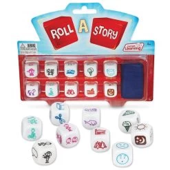 Roll A Story Dice Game By Junior Learning