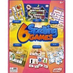6 Spelling Games By Junior Learning