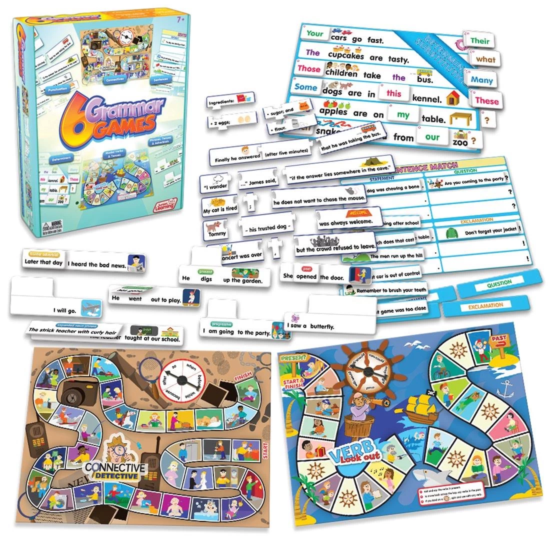 6 Grammar Games By Junior Learning 3 6 Grammar Games By Junior Learning