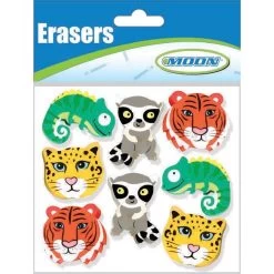 Jungle Fun Pencil Topper Erasers