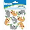 Sleepy Sloth Pencil Topper Erasers