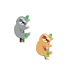 Sleepy Sloth Pencil Topper Erasers -Children Book Store JRM 52447 media 2