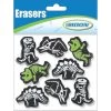 Dinosaur Glow-In-The-Dark Pencil Topper Erasers -Children Book Store JRM 52449 media 1