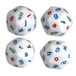 4-Count Alphabet Dice
