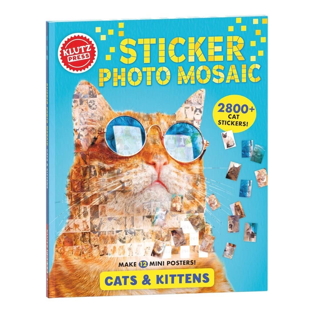 Cats & Kittens Sticker Photo Mosaics By Klutz Press 3 Cats & Kittens Sticker Photo Mosaics By Klutz Press