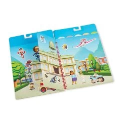 Paw Patrol Adventure Bay Restickable Stickers Flip Flap Pad By Melissa & Doug -Children Book Store LCIA 33254 media 2