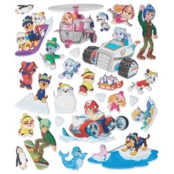 Paw Patrol Jake's Mountain Restickable Puffy Stickers Pad By Melissa & Doug -Children Book Store LCIA 33257 media 3