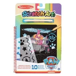 Paw Patrol Skye Scratch Art Pad By Melissa & Doug