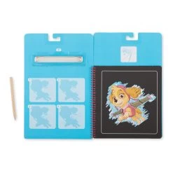 Paw Patrol Skye Scratch Art Pad By Melissa & Doug -Children Book Store LCIA 33260 media 3