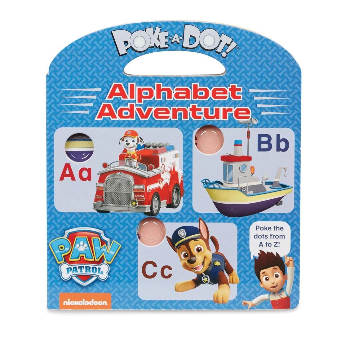 Poke-A-Dot Board Book: Paw Patrol Alphabet Adventure 3 Poke-A-Dot Board Book: Paw Patrol Alphabet Adventure
