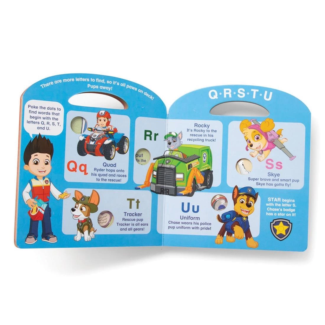 Poke-A-Dot Board Book: Paw Patrol Alphabet Adventure 5 Poke-A-Dot Board Book: Paw Patrol Alphabet Adventure - Image 3