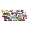 Trucks, Trains, And Planes Felt Set -Children Book Store LF 25709 media