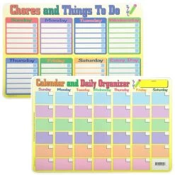 Calendar And Chores Placemat