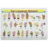 Painless Learning Placemat: Sign Language Alphabet -Children Book Store MRC SIN media 1