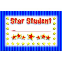 Star Student Incentive Punch Cards By North Star Teacher Resources