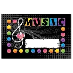Music Love Incentive Punch Cards By North Star Teacher Resources