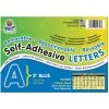 Pacon Reusable Self-Adhesive Vinyl Letters & Numbers Puffy Font 2" Blue -Children Book Store P 51653 media