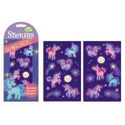 Glow-in-the-Dark Unicorn Stickers By Peaceable Kingdom