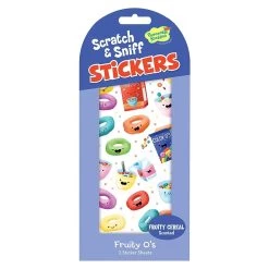 Fruity O's Scratch And Sniff Stickers By Peaceable Kingdom