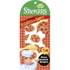 Pizza Scratch & Sniff Stickers By Peaceable Kingdom