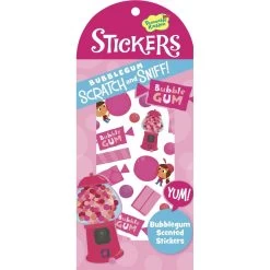 Bubble Gum Scratch & Sniff Stickers By Peaceable Kingdom