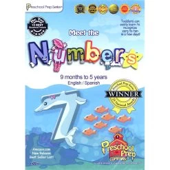 Meet The Numbers DVD By Preschool Prep Company