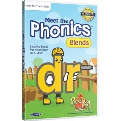 Preschool Prep Company Meet The Phonics DVD Blends