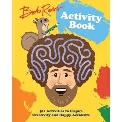 Bob Ross Activity Book