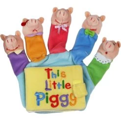 This Little Piggy Hand-Puppet Board Book By Scholastic