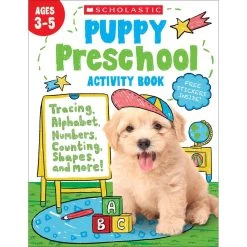 Puppy Preschool Activity Book By Scholastic