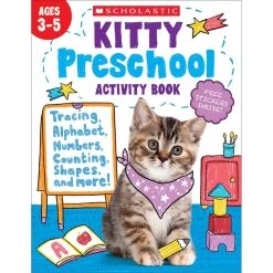 Kitty Preschool Activity Book By Scholastic