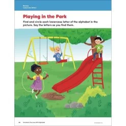 Scholastic Success With Alphabet Workbook Grades PreK-K -Children Book Store SC 735515 media 5