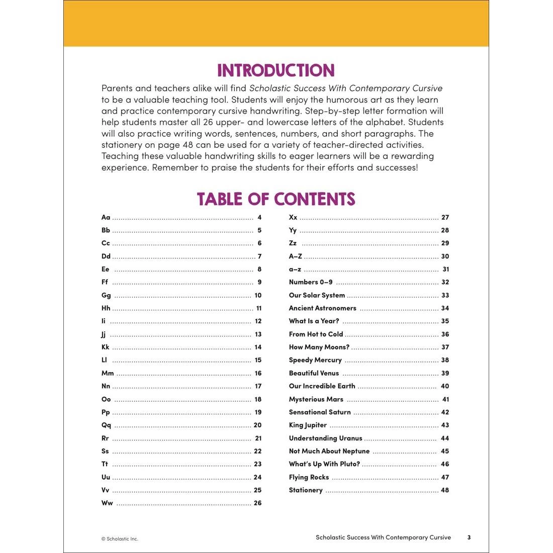 Scholastic Success With Contemporary Cursive Workbook Grades 2-4 4 Scholastic Success With Contemporary Cursive Workbook Grades 2-4 - Image 2