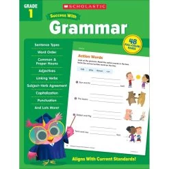 Scholastic Success With Grammar Workbook Grade 1