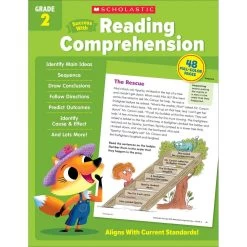 Scholastic Success With Reading Comprehension Workbook Grade 2