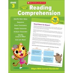 Scholastic Success With Reading Comprehension Workbook Grade 3