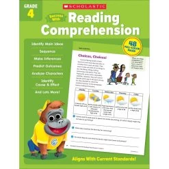 Scholastic Success With Reading Comprehension Workbook Grade 4