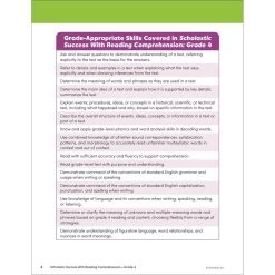 Scholastic Success With Reading Comprehension Workbook Grade 4 9 Scholastic Success With Reading Comprehension Workbook Grade 4 -Children Book Store SC 735545 media 3