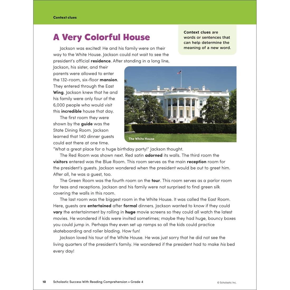 Scholastic Success With Reading Comprehension Workbook Grade 4 6 Scholastic Success With Reading Comprehension Workbook Grade 4 - Image 4