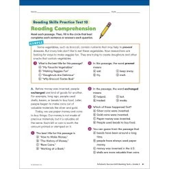 Scholastic Success With Reading Tests Workbook Grade 3 -Children Book Store SC 735548 media 5