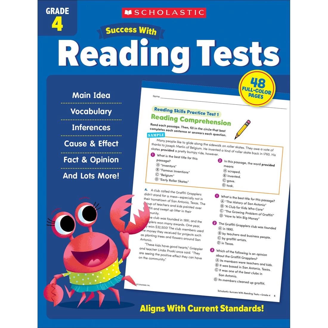 Scholastic Success With Reading Tests Workbook Grade 4 3 Scholastic Success With Reading Tests Workbook Grade 4