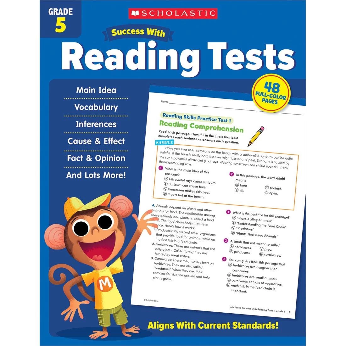 Scholastic Success With Reading Tests Workbook Grade 5 3 Scholastic Success With Reading Tests Workbook Grade 5