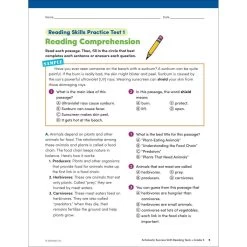 Scholastic Success With Reading Tests Workbook Grade 5 9 Scholastic Success With Reading Tests Workbook Grade 5 -Children Book Store SC 735550 media 3